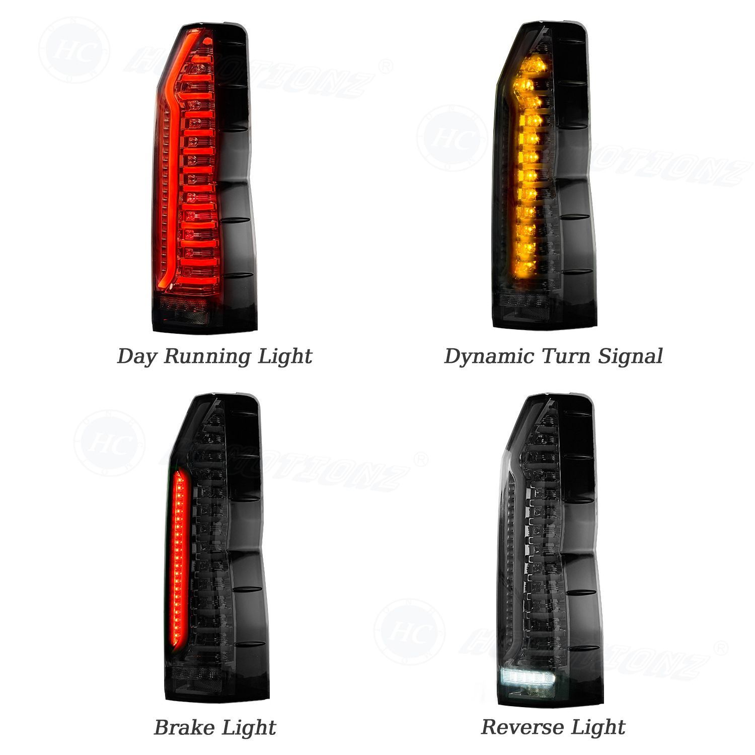 用 LED流れるウインカー尾灯ユニット改造