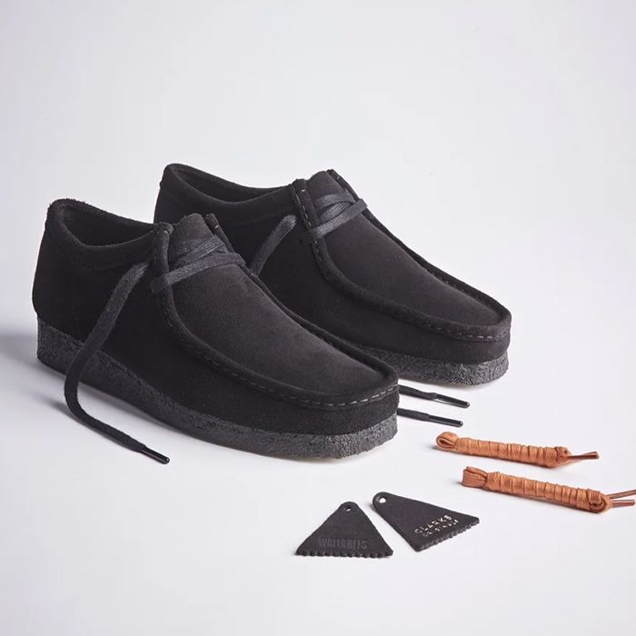 Clarks BLACK SUEDE ワラビー スエード メンズ ブーツ