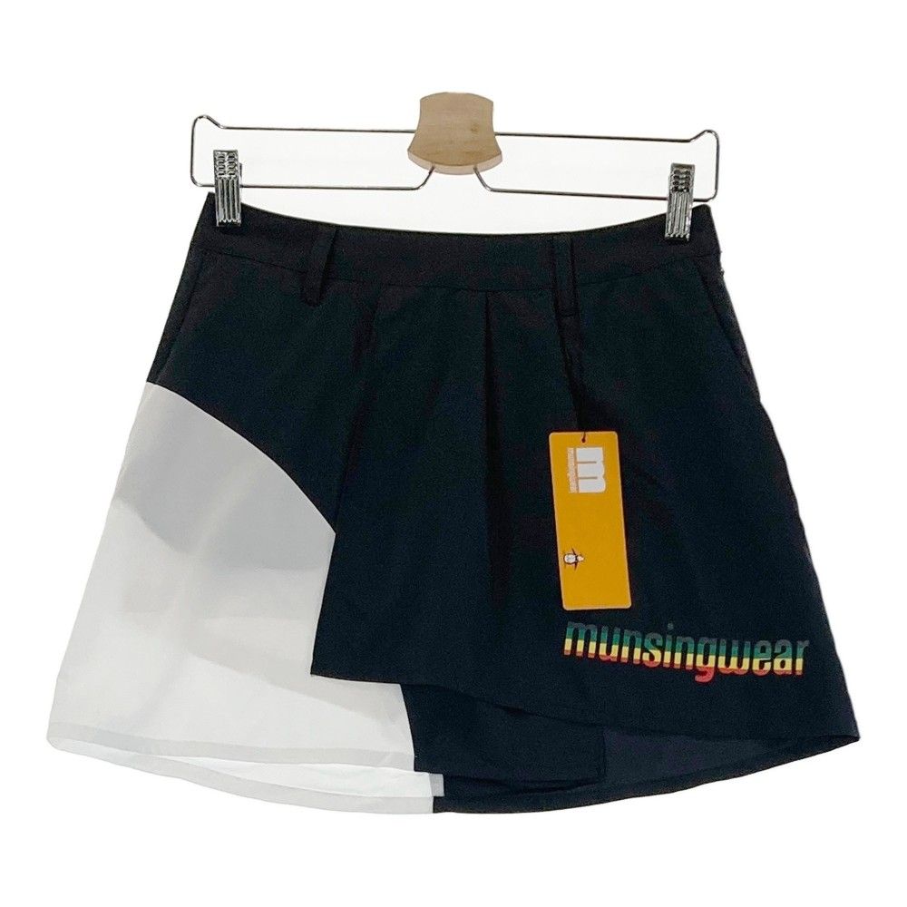 サイズ 7 MUNSING WEAR マンシングウェア MEWWJE01 インナー付 スカート ブラック系 240101398852 ゴルフウェア レディース ストスト