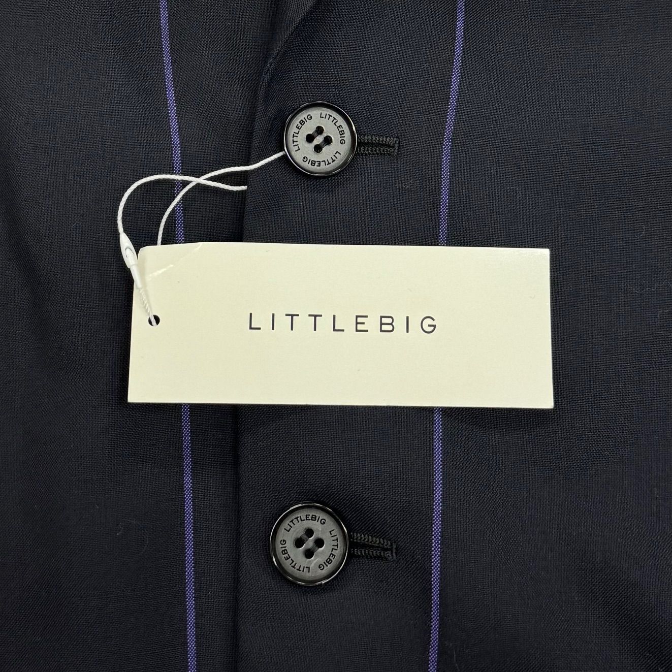 参考上代90200円 未使用品 LITTLEBIG 21SS Removable Stripe Single 