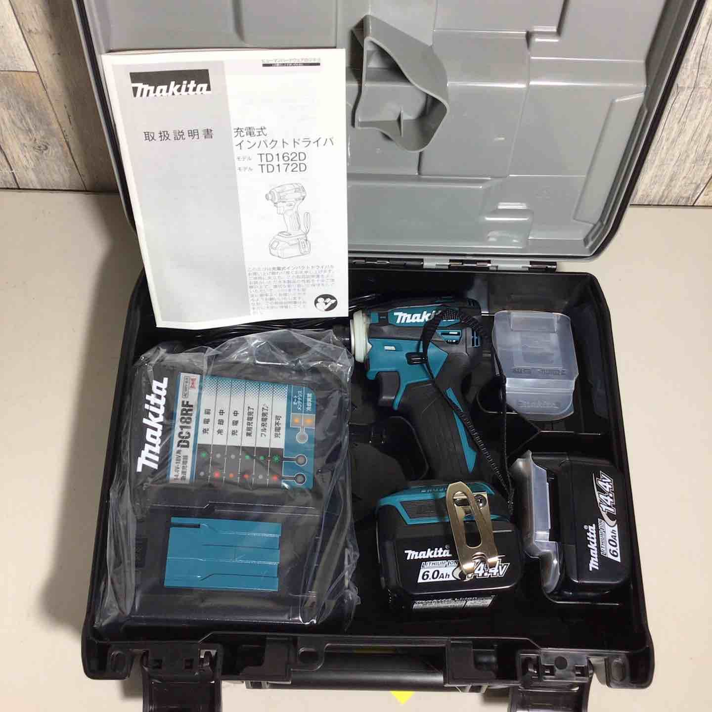 ♥品 マキタ makita コードレス インパクトドライバー TD162DRGX フルセット インパクト 純正 純正品 充電式 戸田店