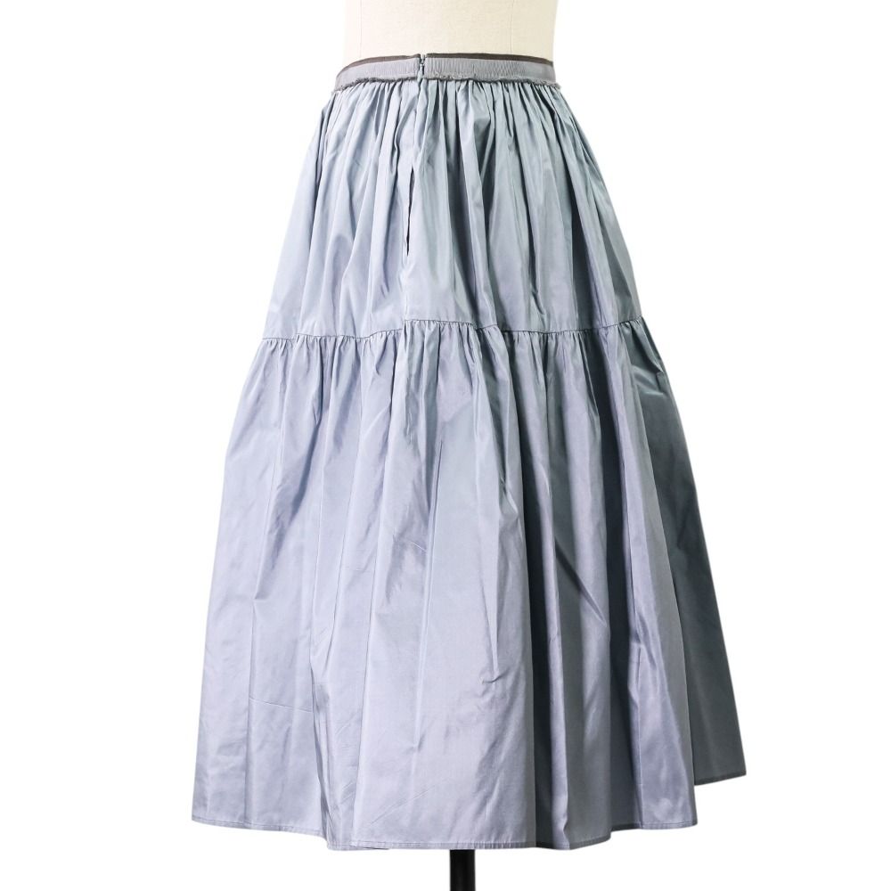 極美品！FOXEY絹ギャザースカート　38 Rene foxey 極美品！FOXEY絹ギャザースカート 38 Rene foxey