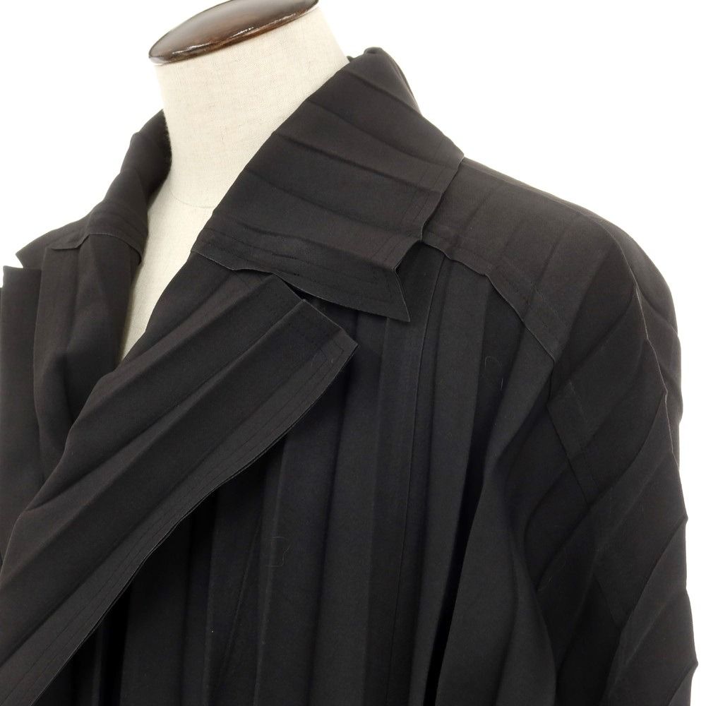 HOMME PLISSE ISSEY MIYAKE プリーツガウンコート 中古】オム プリッセ イッセイミヤケ HOMME PLISSE ISSEY MIYAKE