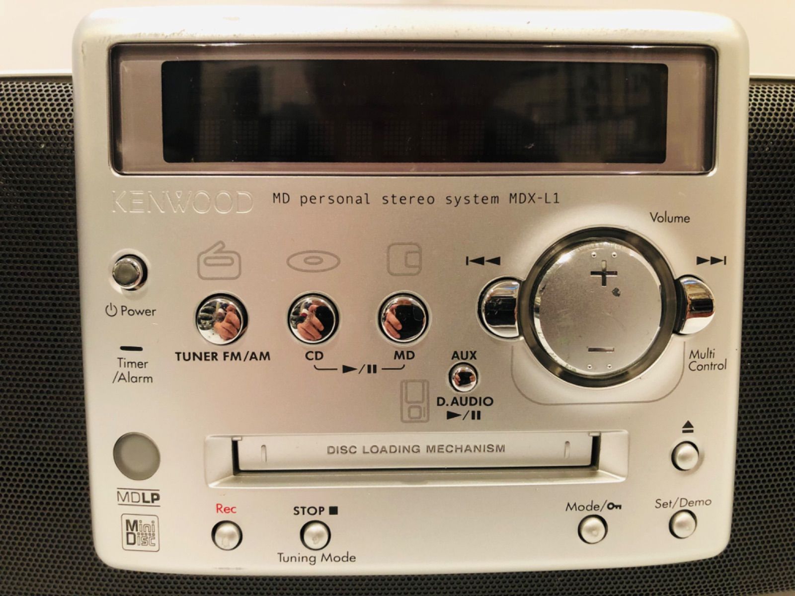 KENWOOD MD CD パーソナルステレオシステム MDX-L1