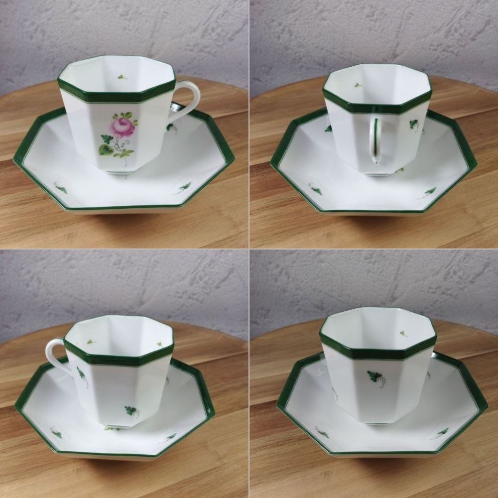 美品】ヘレンド ウィーンの薔薇 3種セット HEREND/ 25h032