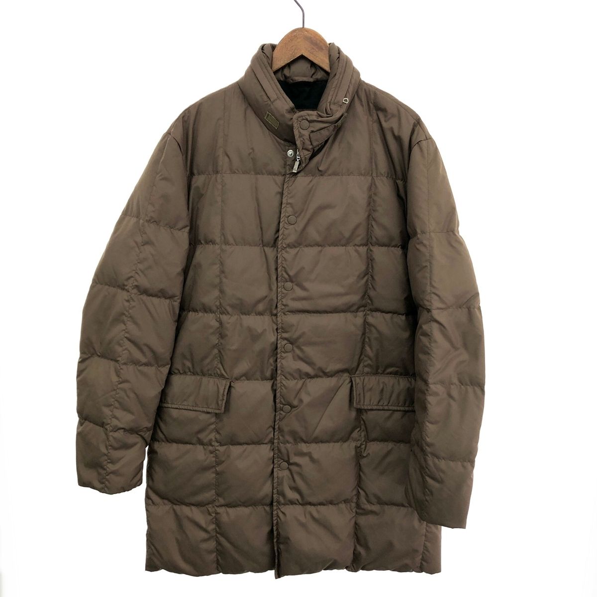 MONCLER モンクレール ダウン コート サイズ:3 ブラウン メンズ 茶タグ 