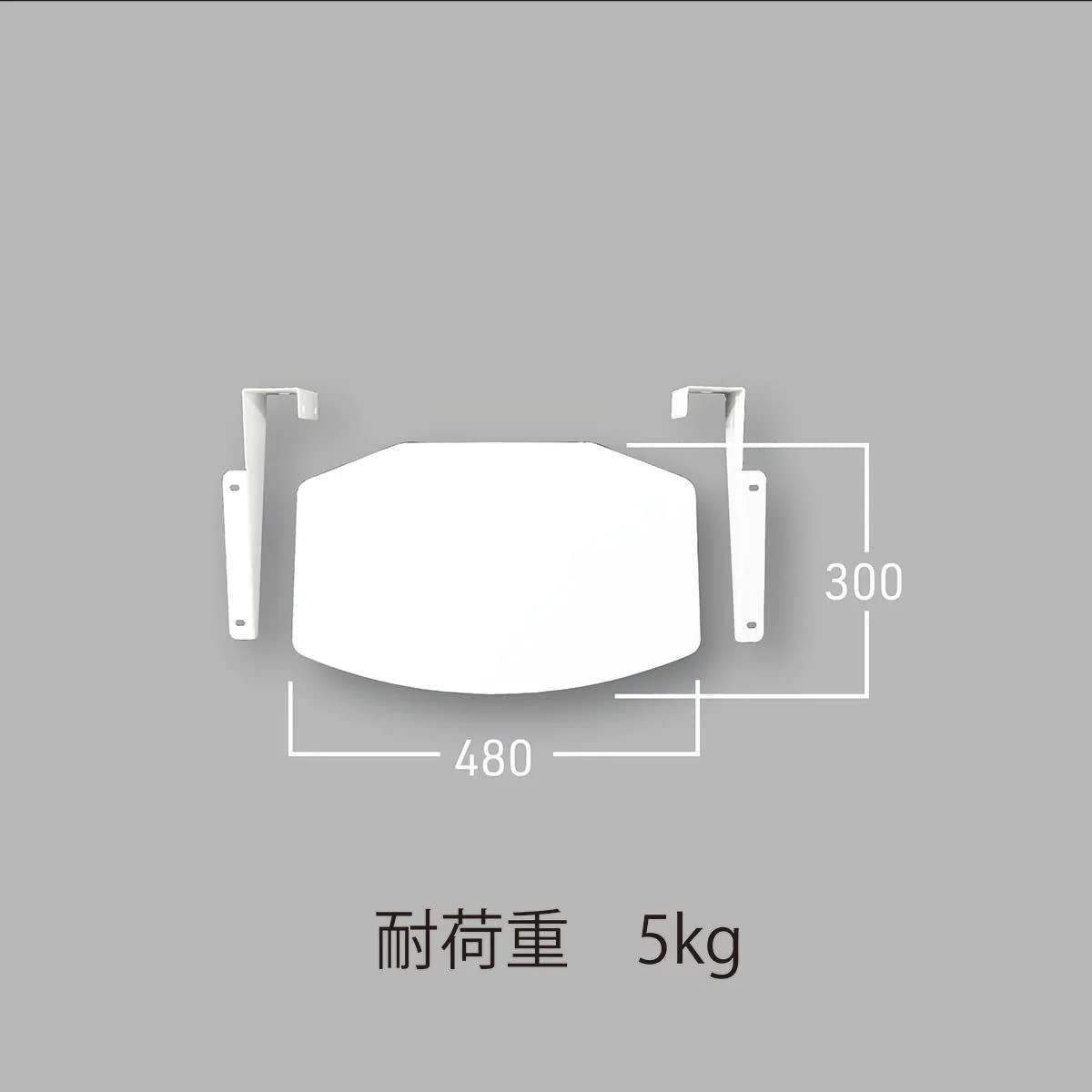 朝日木材加工 壁寄せ テレビスタンド WS-B style オプション 棚 幅48