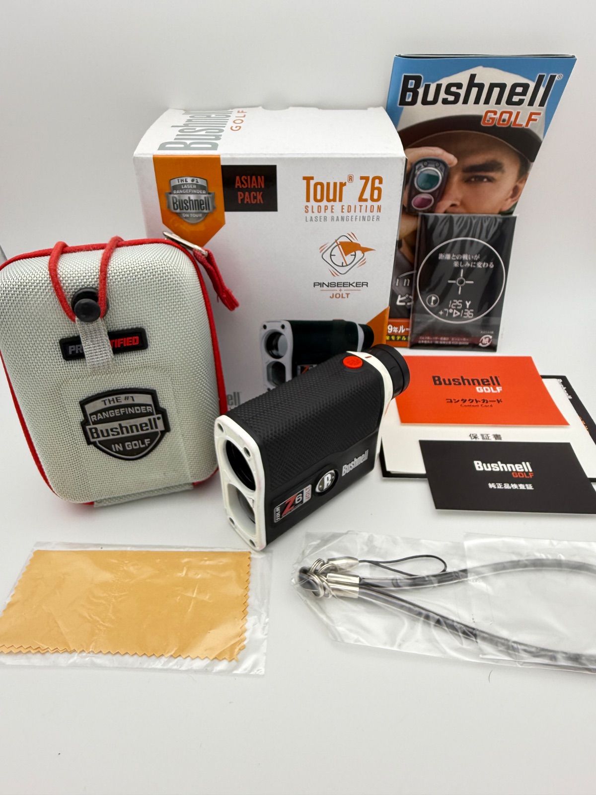 ブッシュネル Bushnell レーザー測定器 ブラック ツアーZ6ジョルト