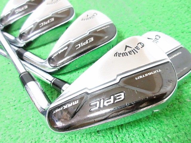 キャロウェイ EPIC MAX FAST アイアンセット 5本 #7-Aw Zelos7(S) JP