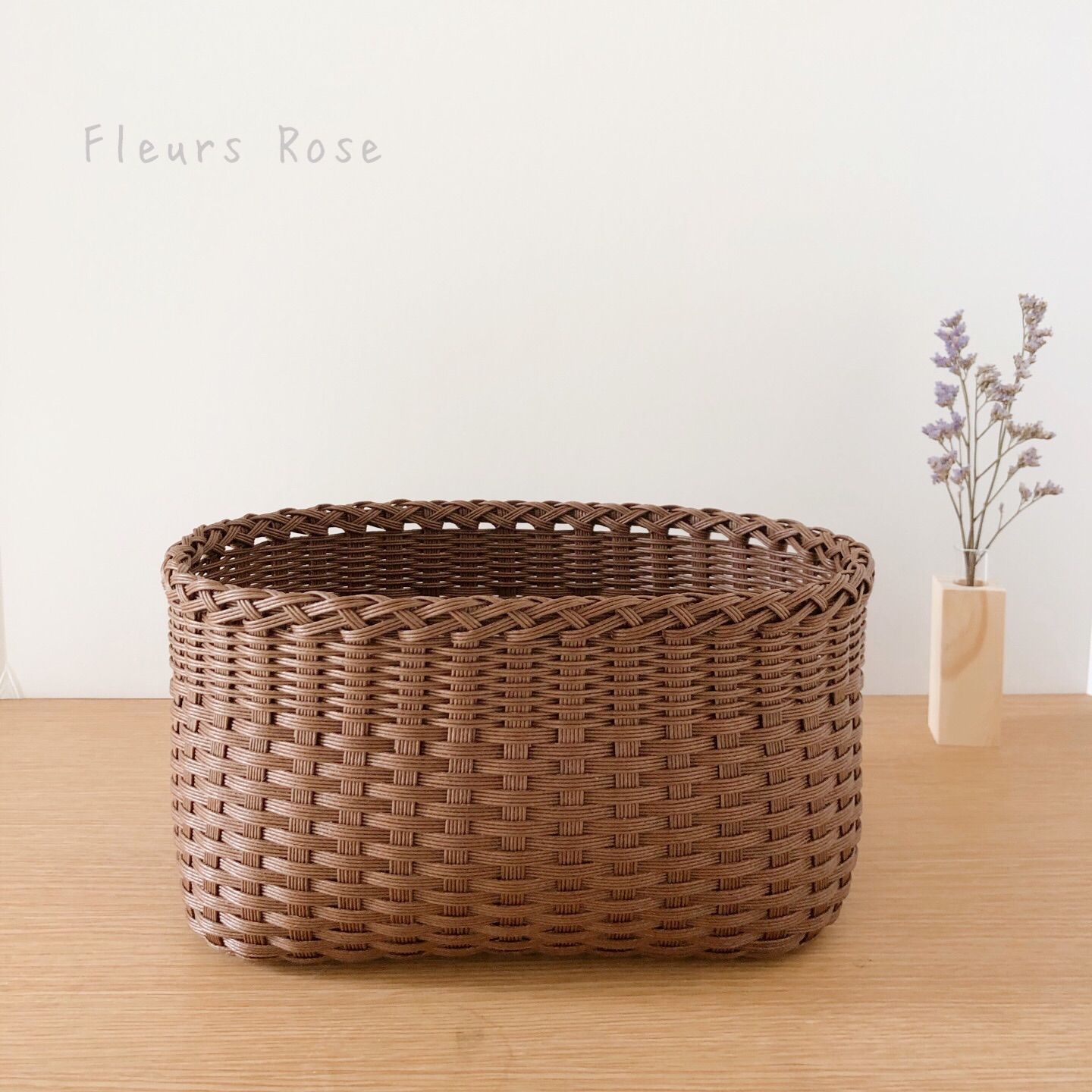 5点セット 花瓶 察する 蓋付きBox かごバスケット エコクラフト