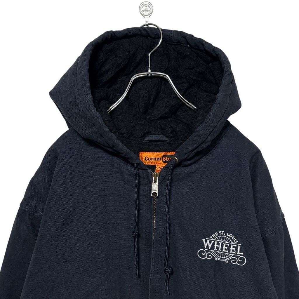 Corner Stone】 企業ロゴ刺繡ダックアクティブジャケットS-3144 - メルカリ