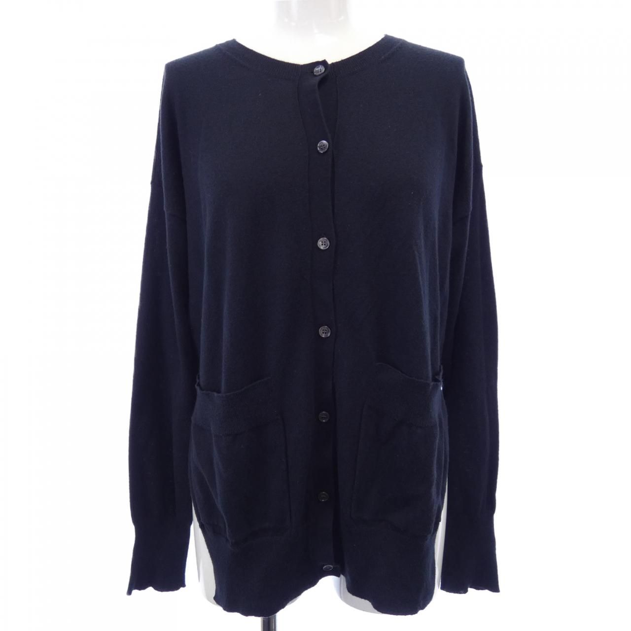ISSEY MIYAKE ノースリーブタンクトップ 緑と黒のストライプ