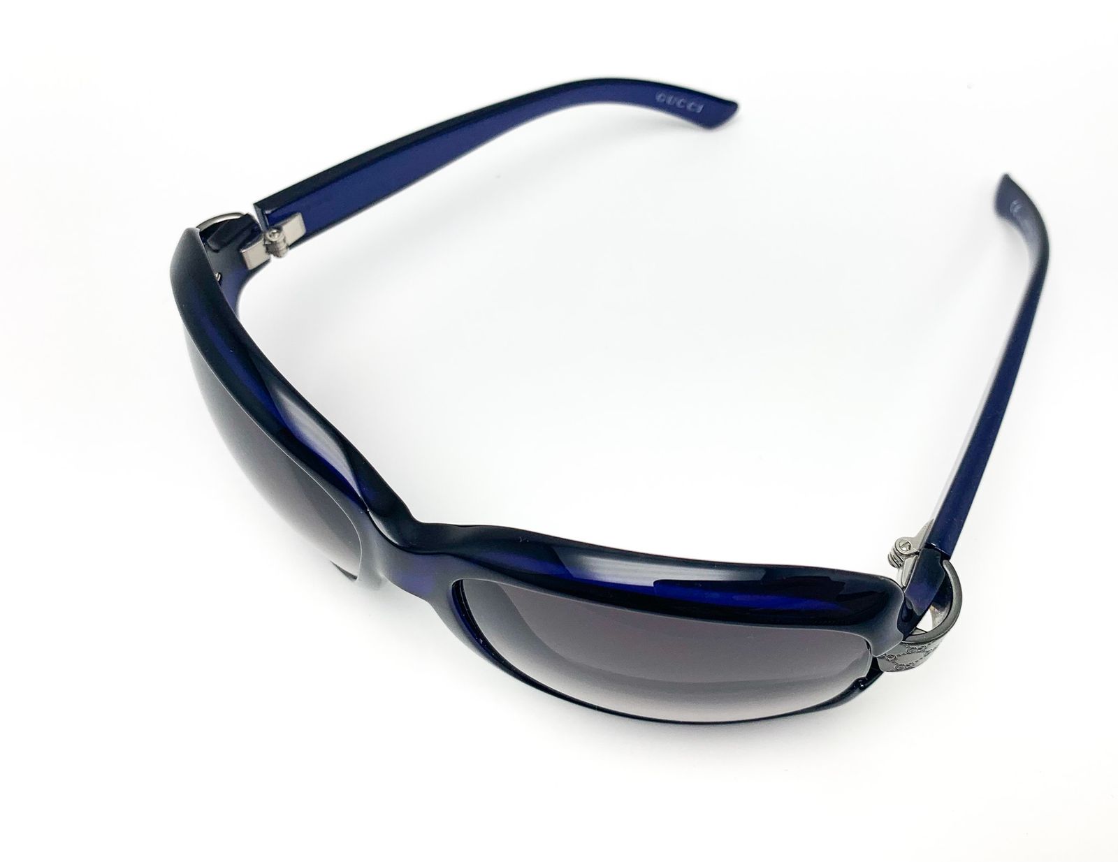 (美品)グッチ サングラス GG2985 GUCCI グッチ ネイビー サングラス GG2985/N/S アパレル - メルカリ