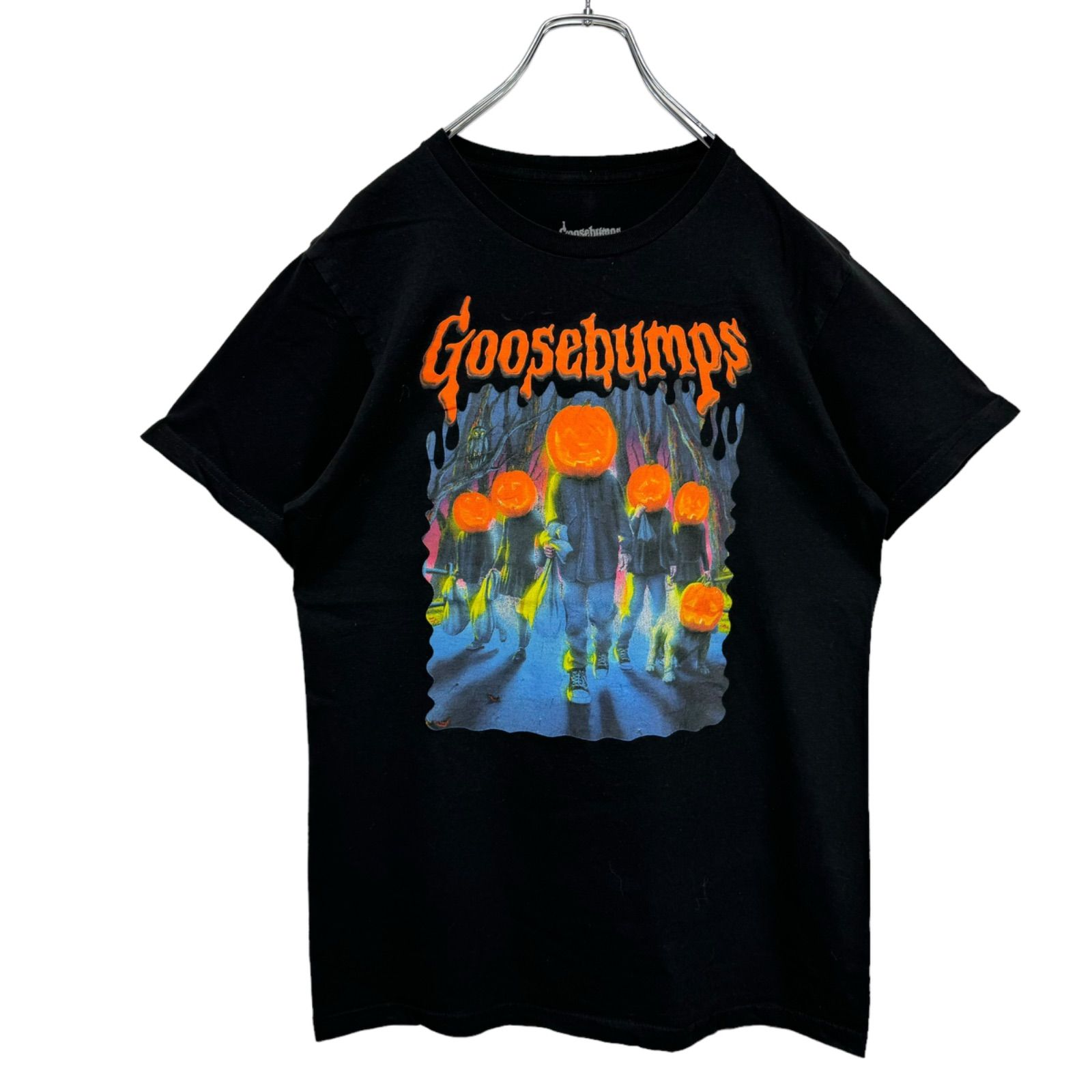 Goosebumps グースバンプス ホラー小説 映画 Tシャツ 映画T ムービーT バンT バンドT 音楽T ミュージックT 古着