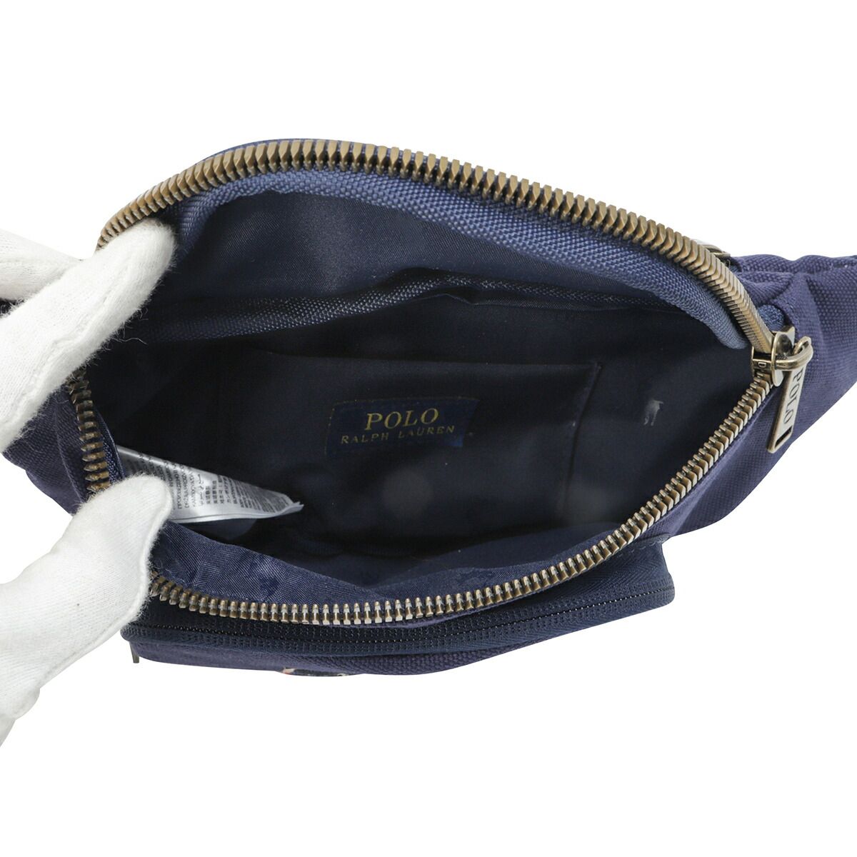 ポロ ラルフローレン ウエストポーチ Polo Ralph Lauren POLO RALPH LAUREN ウエストポーチ キャンバス メンズ