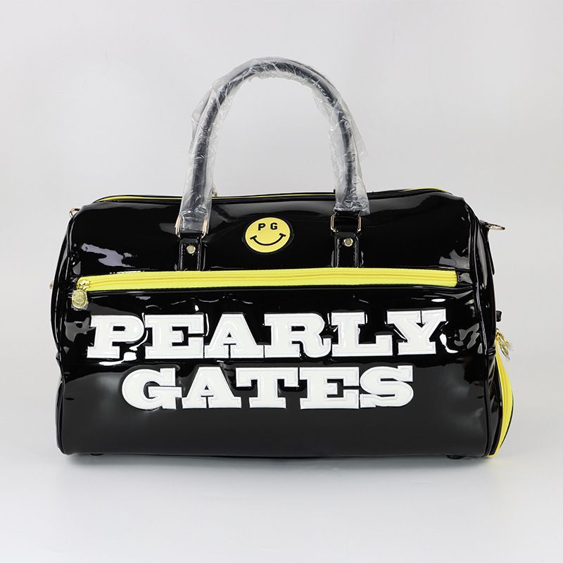 美品登場☆人気商品 PEARLY GATES パーリーゲイツ ゴルフ衣類用ボストンバッグ ゴルフ服バッグ 旅行用バッグ エナメル