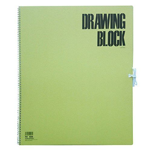 （まとめ買い）マルマン F8 スケッチブック オリーブシリーズ 厚口画用紙 20枚 S88 【3冊セット】