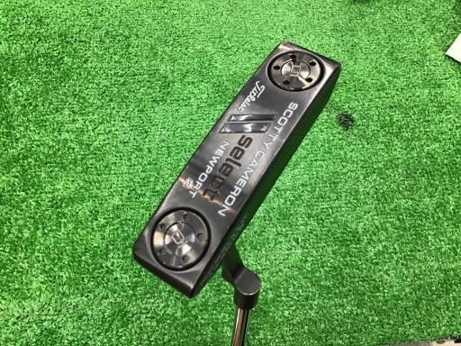 タイトリスト SCOTTY CAMERON select NEWPORT 35インチ パター PT スチール フレックスその他 メンズ 男性用 右利き 右用 Bランク ゴルフクラブ