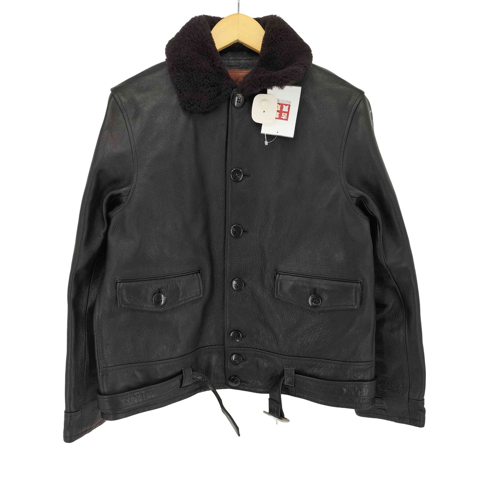 オールドクロウ OLD CROW SPORTS JACKET COW HIDE メンズ JPN：M 