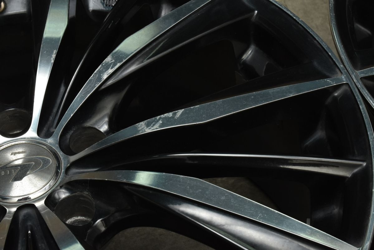 エコな カスタム用に レオニス VX 19in 8J 48 PCD114.3 4本セット ノア ヴォクシー クラウン オデッセイ ステップワゴン スカイライン 可