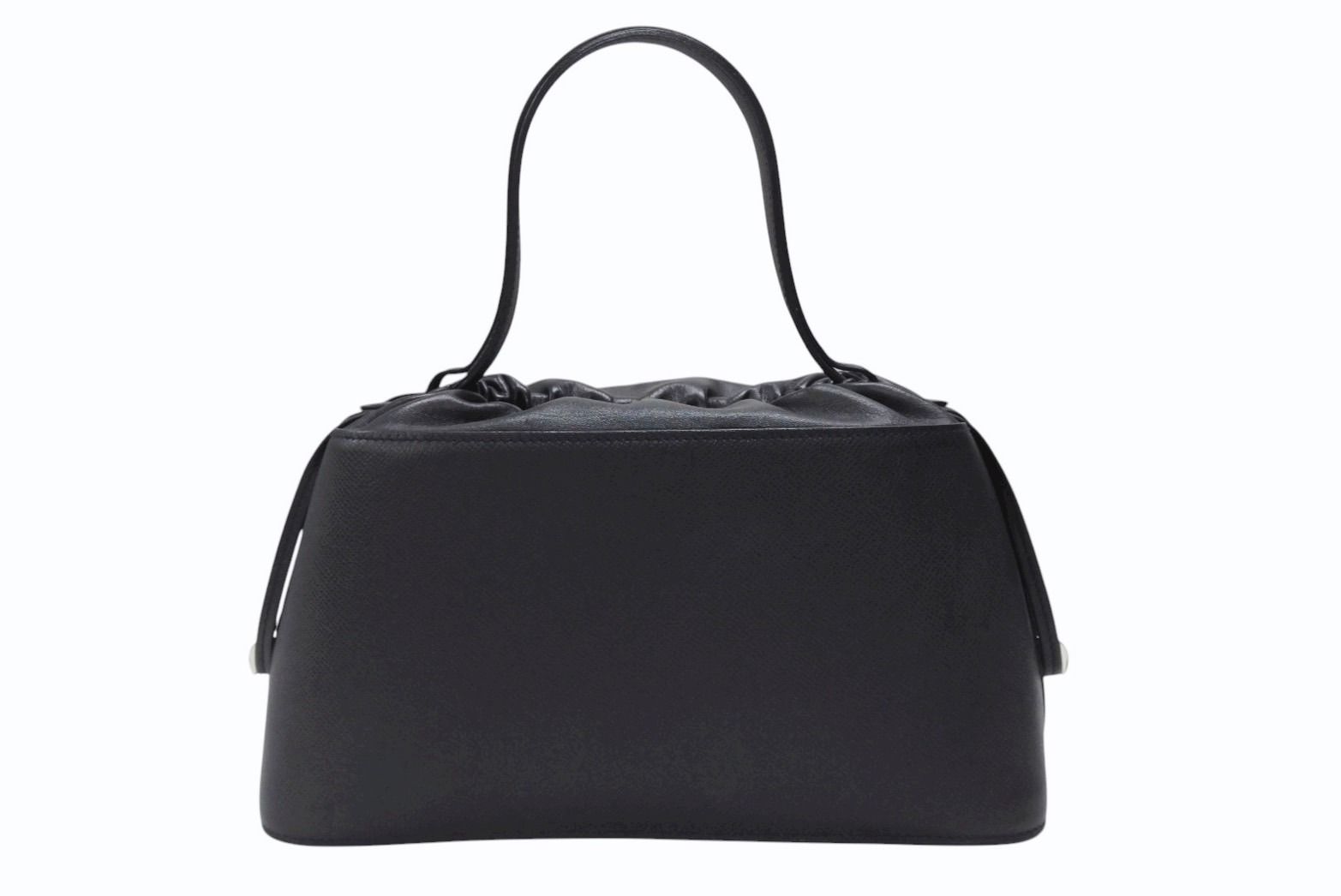 エルメス HERMES ドゥパリ ドゥ パリ バッグ トートバッグ エプソン ノワール Noir ブラック Black 黒 シルバー金具 ハンドバッグ エルメス HERMES ドゥパリ ドゥ パリ バッグ トートバッグ エプソン