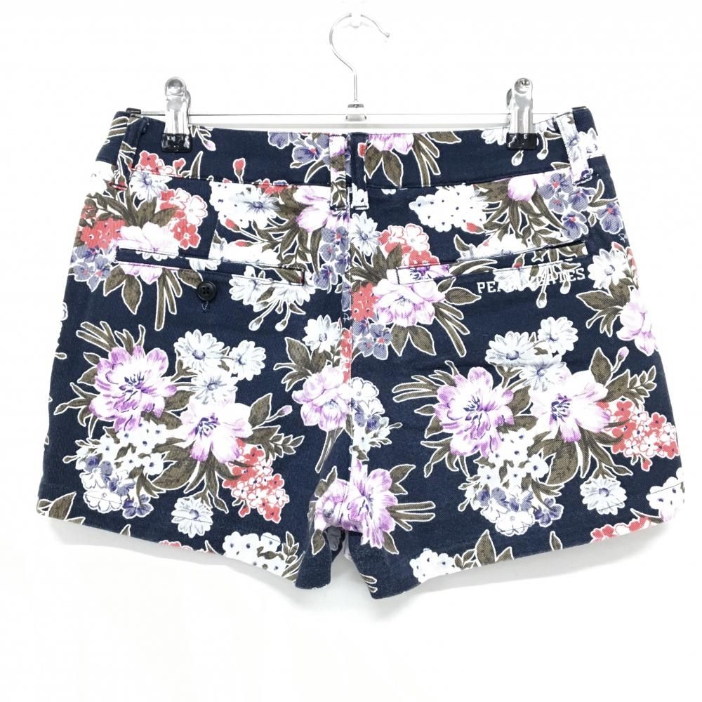 ☆SALE価格☆パーリーゲイツ ショートパンツ ネイビー×パープル