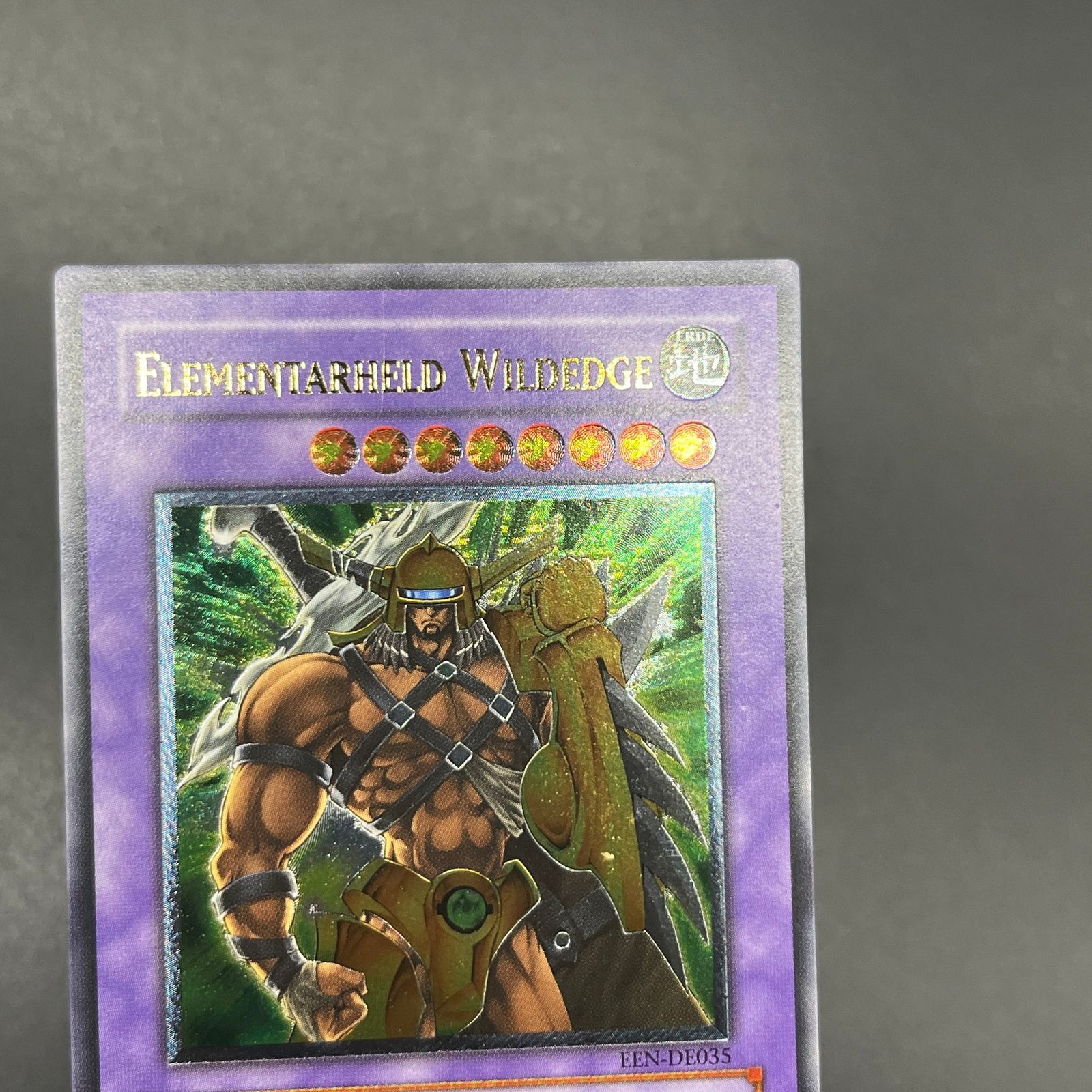 遊戯王　E・HERO ワイルドジャギーマン　レリーフ　ドイツ語　EU 遊戯王 E・HERO ワイルドジャギーマン/レリーフ/ドイツ語