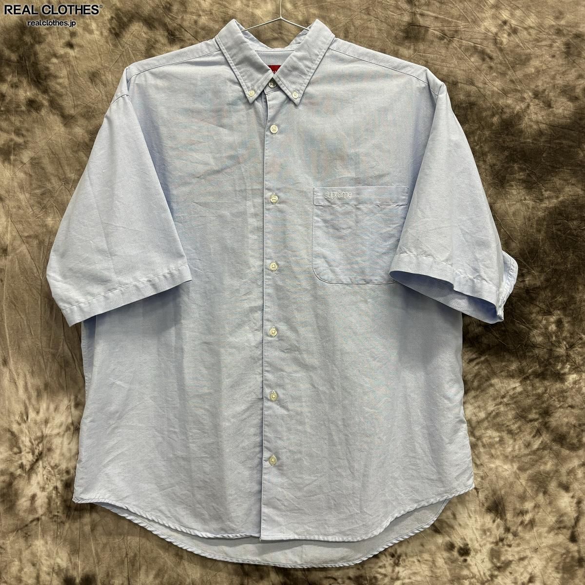 Supreme/シュプリーム【23SS】Loose Fit S/S Oxford Shirt/ルーズフィット オックスフォード 半袖シャツ/M -  メルカリ