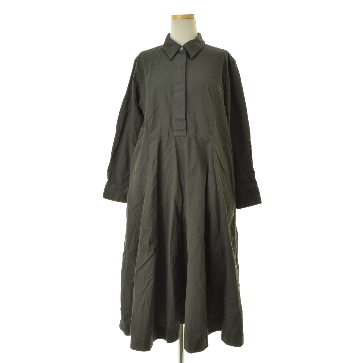 MARGARETHOWELL】22AW 5782258001 FINE COTTON DRILL ロング長袖