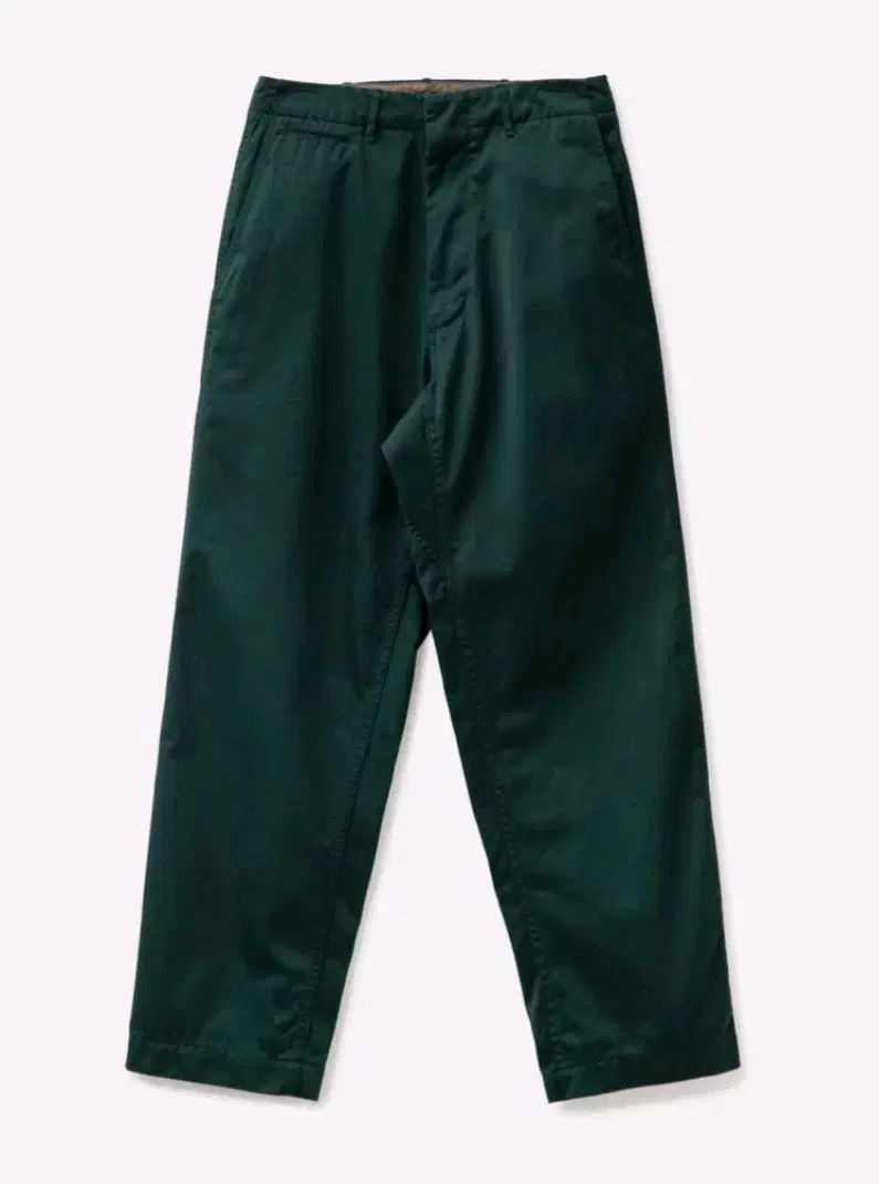 34 nanamica(ナナミカ) ワイド チノ パンツ 緑 nanamica Wide Chino