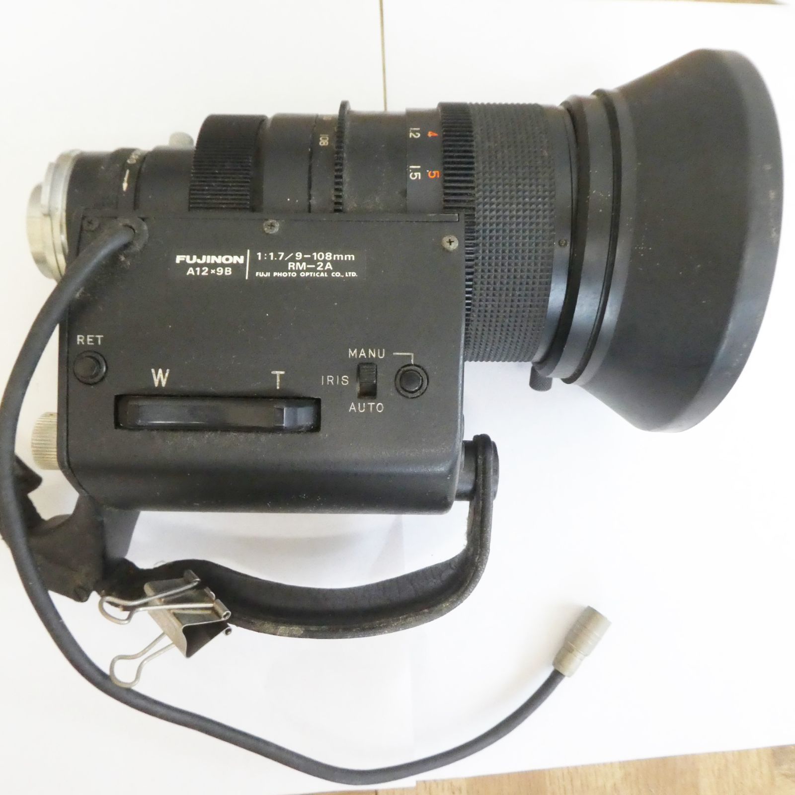 R241 業務用 テレビカメラ用ズームレンズ FUJINON A12x9B 1 1.7|9-108mm RM-2A 現状 |15