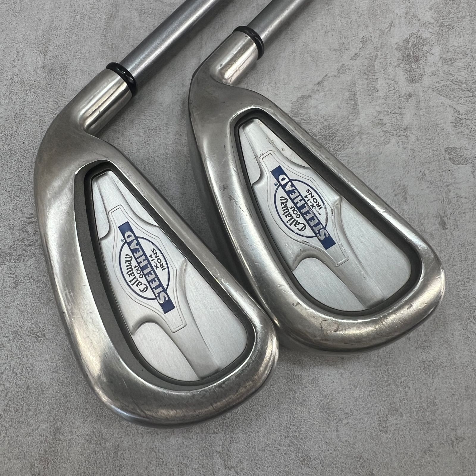 Callaway Callaway キャロウェイ X-14 STEEL HEAD スチールヘッド　メンズゴルフ 3,4番　ロングアイアン 右利き スチール　FCM6.0 純正グリップ