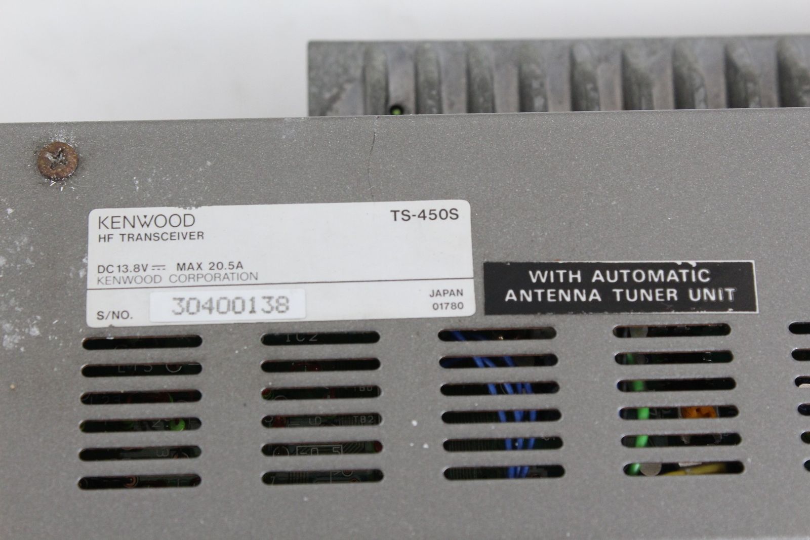 現状品 ケンウッド HFトランシーバー TS-450S KENWOOD アマチュア無線 ITA1BTOJ7W50-A23-byebye 現状品 ケンウッド HFトランシーバー TS-450S KENWOOD