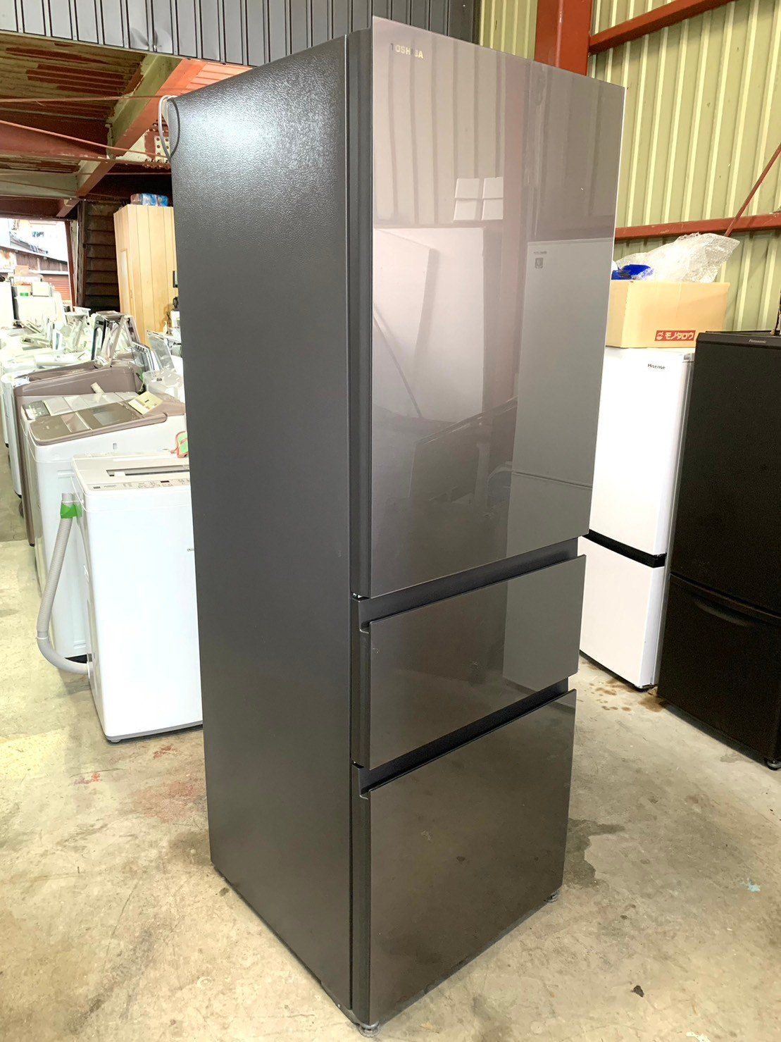 大阪限定配送☆3ヶ月保証付き☆冷凍冷蔵庫☆2023年☆東芝☆GR-U36SV