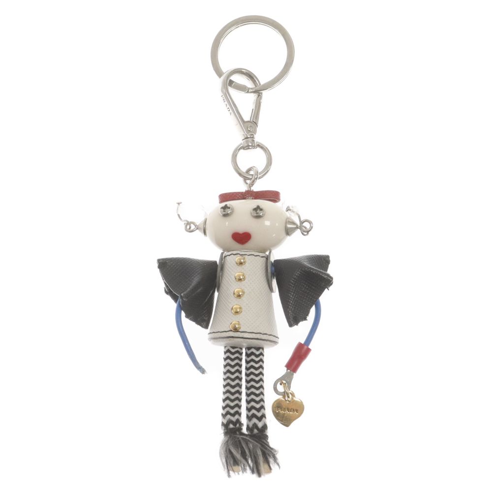 プラダ  ロボット　キーホルダー　マリー Amazon.co.jp: [Prada] [プラダ] キーホルダー メタル プラダ