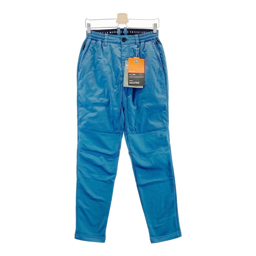 サイズ M LE COQ GOLF ルコックゴルフ 裏起毛 中綿切替 パンツ ブルー系 240101517618 ゴルフウェア メンズ ストスト