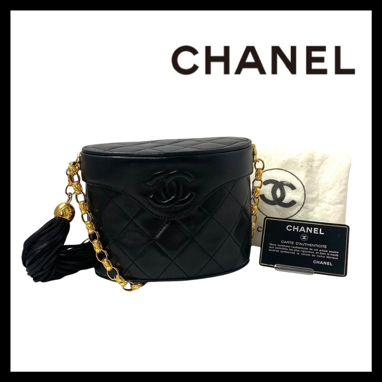 CHANEL ショルダーバッグ マトラッセ スエード フリンジ ココマーク 黒 楽天市場】CHANEL シャネル トリプルココ ココマーク ショルダー