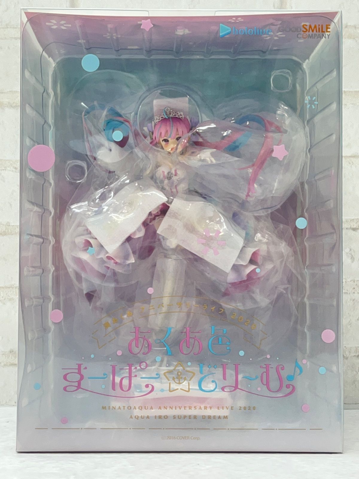 未開封品ホロライブ　湊あくあ あくあ色すーぱーどり～むVer.　1/7スケールフィギュア