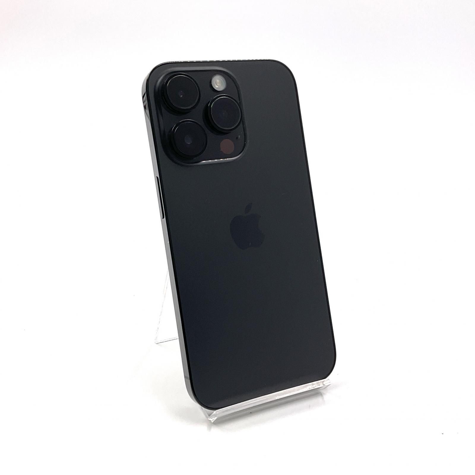 【全額返金保証】【最速発送】Apple iPhone 14 Pro 256GB スペースブラック SIMフリー 動作確認済 84%