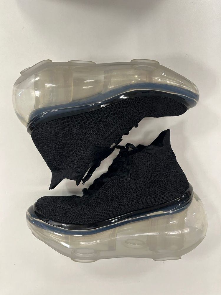 ジェニーファックス JennyFax moon Shoes 厚底 ヒール クリア