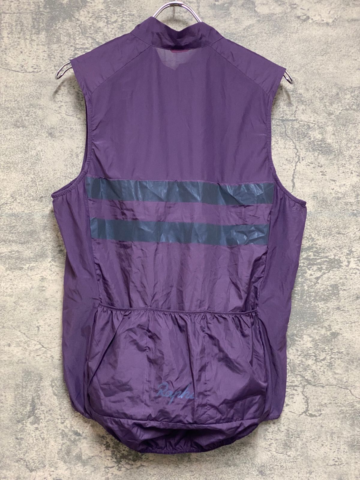 JM004 ラファ Rapha BREVET GILET サイクルベスト ジレ 紫 M