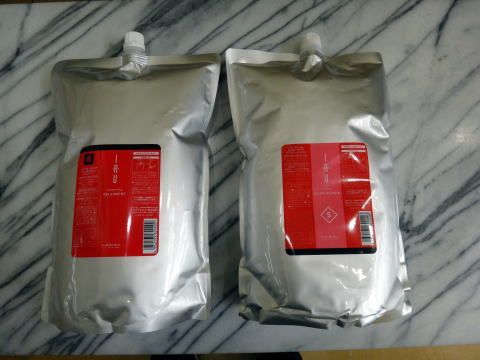ルベルイオクレンジングリラックスメントシャンプー＆シルキーリペア2500mL