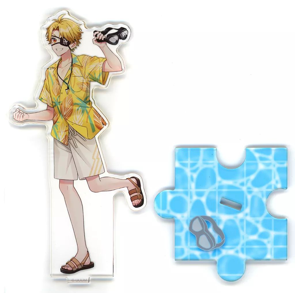 中古】アクリルスタンド・アクリルパネル たっつん(カラフルピーチ