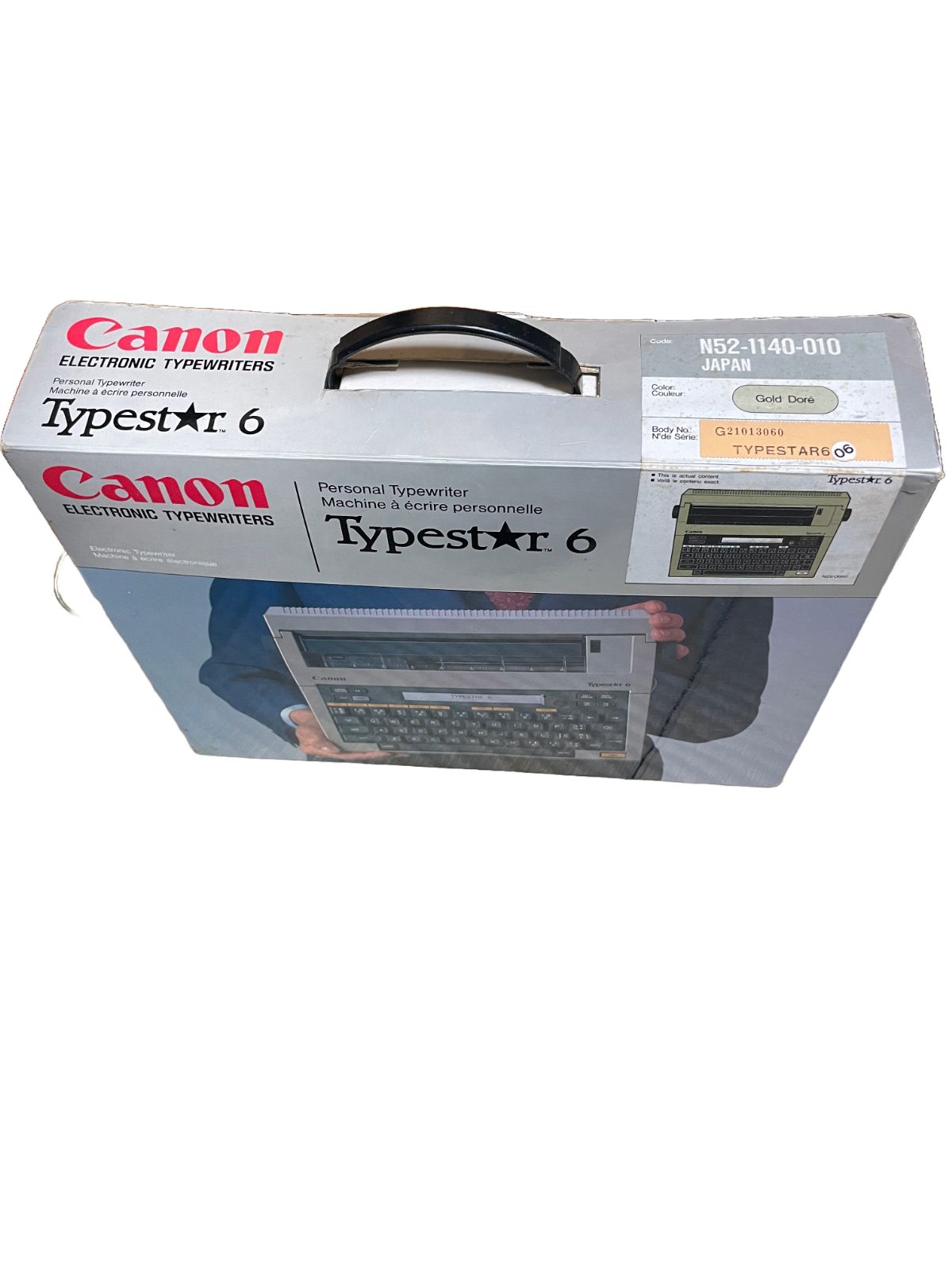 Canon キャノン　タイプライター　タイプスター6　※通電未確認※ Canon キャノン タイプライター タイプスター6 ※通電未確認※