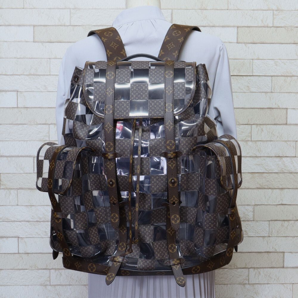 ルイヴィトン クリストファーMM モノグラムチェス リュック・デイパック モノグラムキャンバス M20865 ユニセックス LOUIS VUITTON  中古 ルイヴィトン ルイ ヴィトン - メルカリ