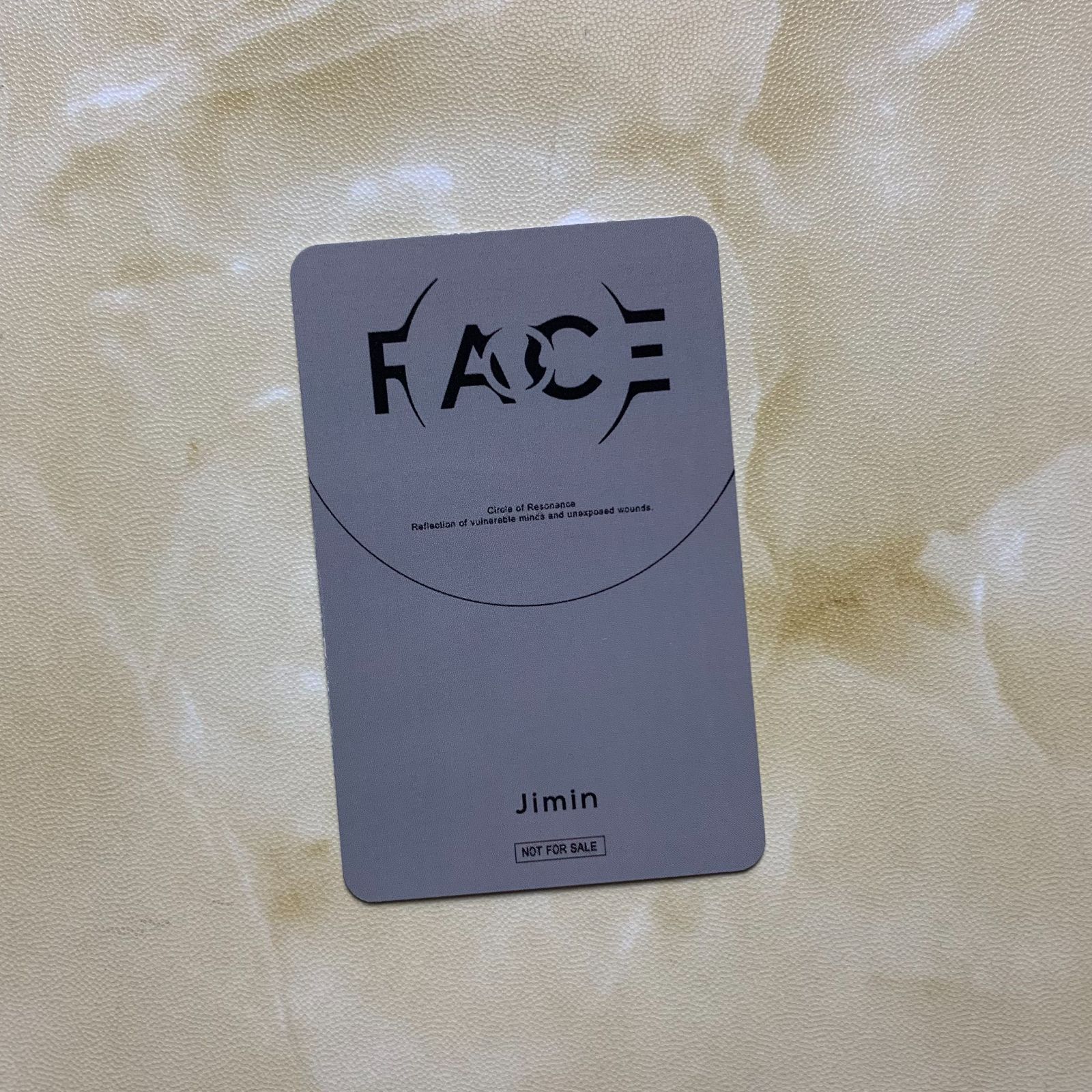 BTS JIMIN ジミン ラキドロ 当選 Lucky Draw Face ユニパ トレカ