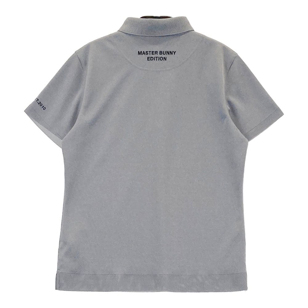 優しい サイズ 1 MASTER BUNNY EDITION マスターバニーエディション 2025年 半袖ポロシャツ グレー系 240101422094 ゴルフウェア レディース ストスト