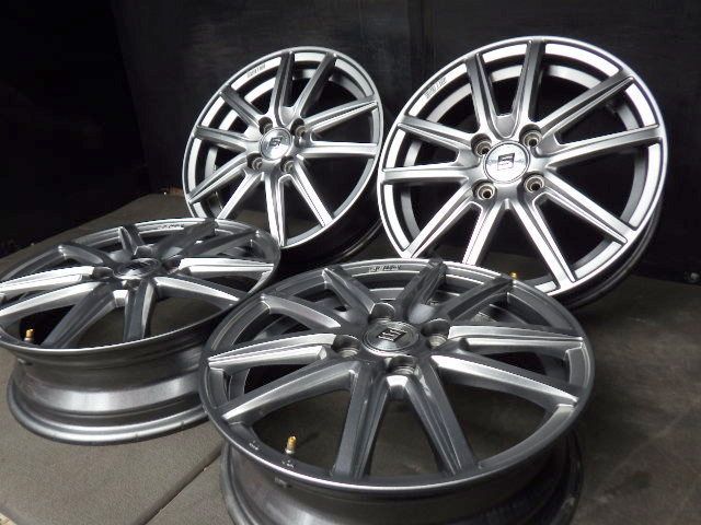 2884 B▲ ▲KYOHO SEINN SS ホイール▲15x4.5J 4穴 PCD100 45▲4本 SMP1DAWEKUDUS_SCH_ID