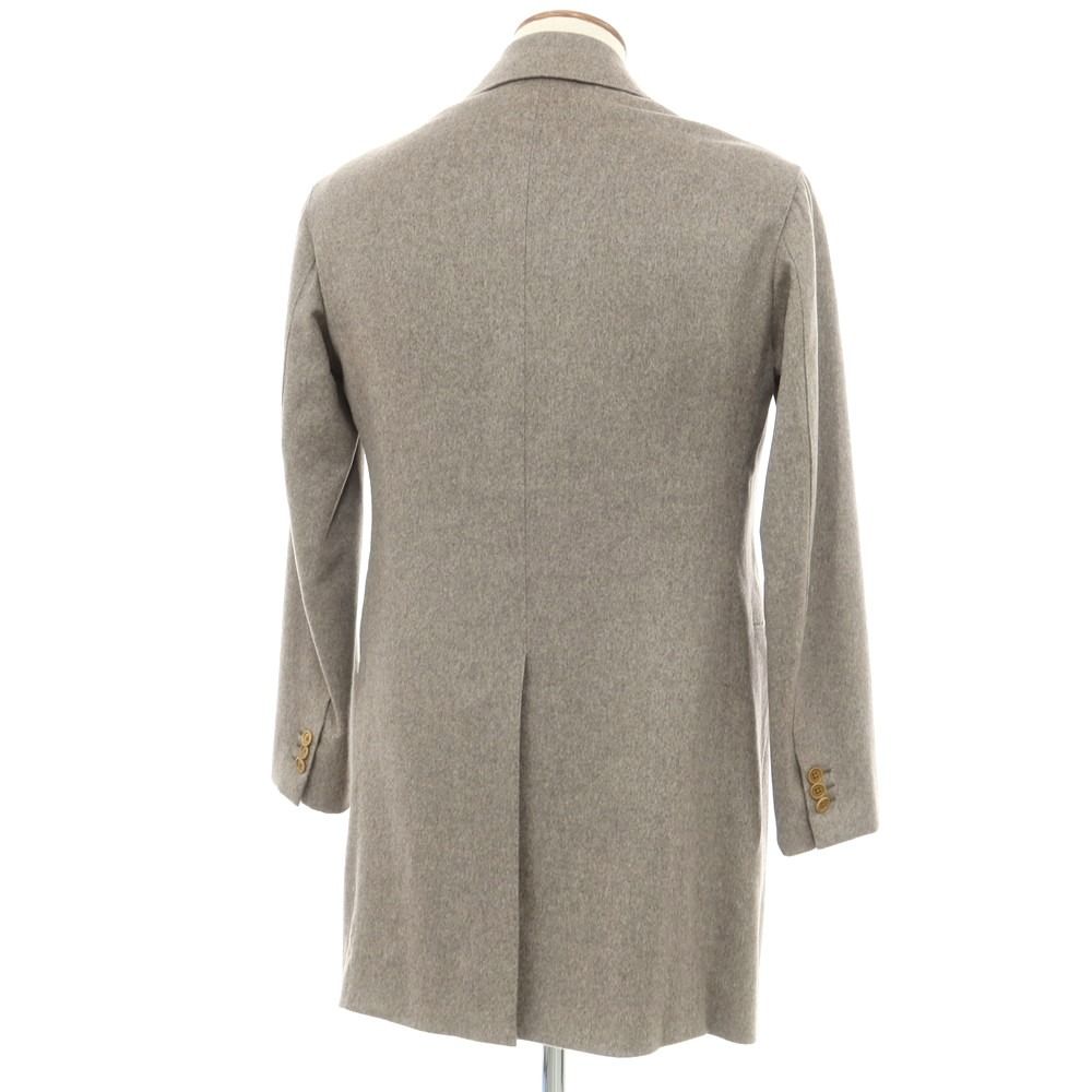 【美品】シャロン Sharon カシミヤ チェスターフィールドコート グレージュ 中古】シャロン Sharon カシミヤ チェスターフィールドコート