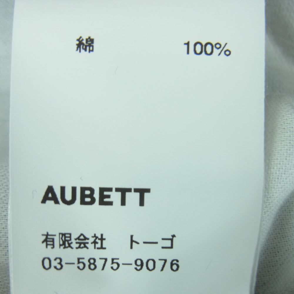 オーベット AUBETT 23SS 23-01-016 エバーリジット ムラ糸 7ポケット デニム パンツ ブラック系 CHARCOAL BLACK  4【中古】 - メルカリ